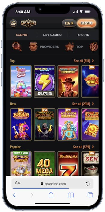 Mobile Casino